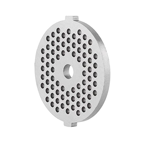 Mumusuki Legierung Fleischwolf Accessoires, Gastroback Fleischwolf Ersatzteile 5 Meat Grinder Plate für gehackte Fleischmaschine，Fleischwolf mit Küchenzubehör, Lochscheibe für Fleischwolf
