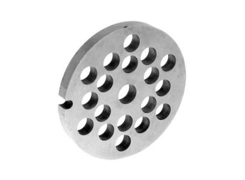 Fleischwolfscheiben Lochscheiben für Bosch, Zelmer, Größen Fleischwolf, Durchmesser des Siebs, Küchenmaschine | für Fleisch, Gemüse und Fisch | 8 mm Bohrungen – 61 mm