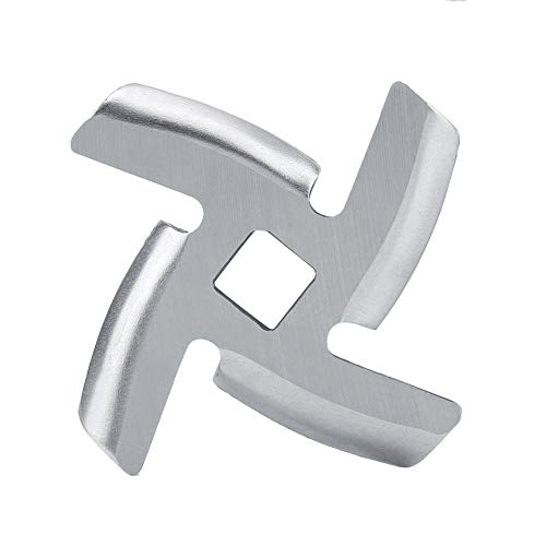 Fleischwolf Klinge Fleischwolf Edelstahl Lebensmittel Fleischwolf Zubehör, Lebensmittel Fleischwolf Klinge Messer ist für Fleischwolf Nr. 5 geeignet(46mm)