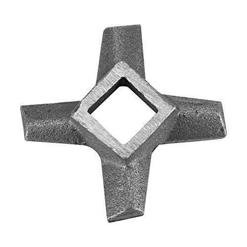 Fleischwolfmesser Größe 5 Professionelles Kreuzförmiges Professionelles Stahlküchenkleingerät Fleischwolfklinge Fleischwolf Cutter Teil #8 (Geben Sie 5 ein)